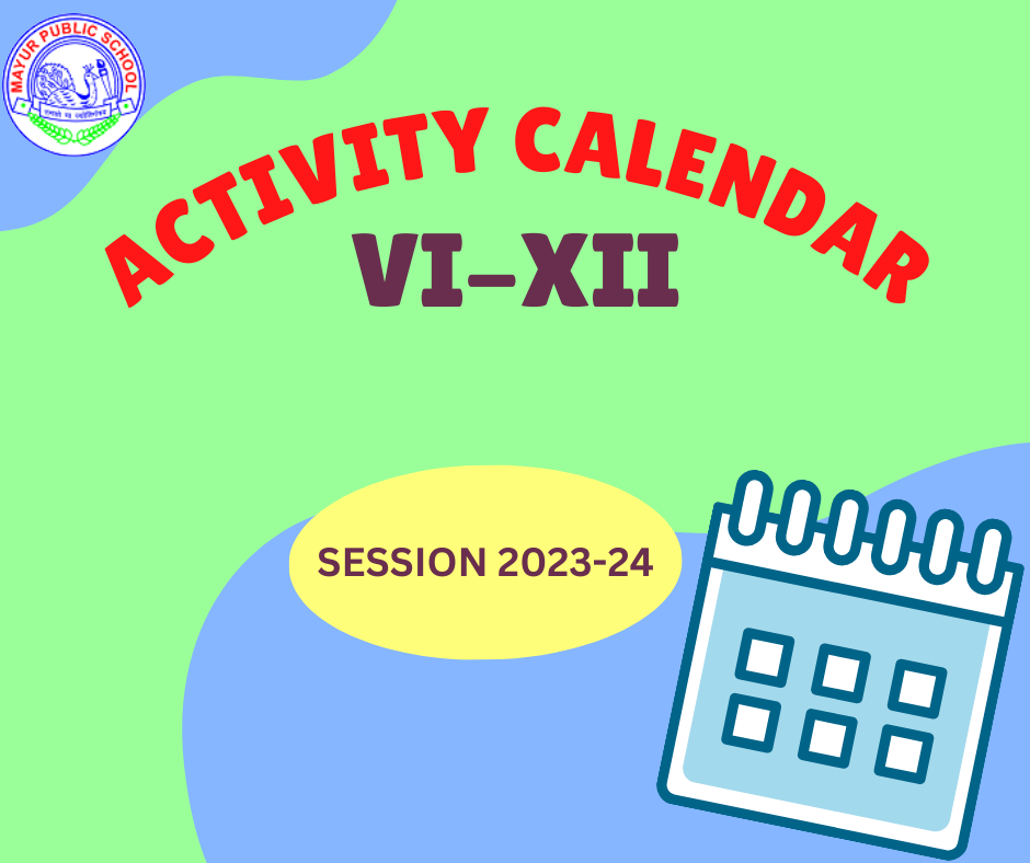 Activity Calendar VI to XII 2023-24